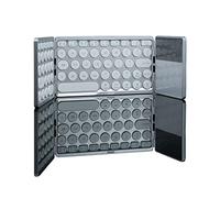 HDWR Teclado de Computadora Inalámbrico y Plegable con Touchpad, Teclado para Juegos, Multipar, Teclas de Función, Computadora, Laptop, Bluetooth, typerCLAW-BS120