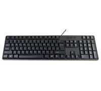 HDWR typerCLAW-PC100 Teclado ergonómico y Duradero con Cable, Multimedia, Teclado numérico, USB 3.0, Plug & Play para Windows