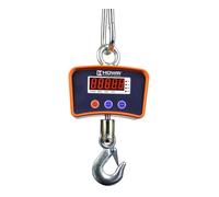 HDWR wagPRO-H1000 Báscula de gancho 1000 kg, dinamómetro digital | Medición en kilogramos, libras y newtons, inalámbrica, uso profesional e industrial