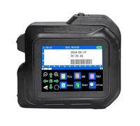 HDXAEW Mini Impresora E98 de 12,7 mm, Pantalla táctil de 2,8 Pulgadas, Impresora de inyección de Tinta portátil, en Cualquier Superficie(with 1 Ink)