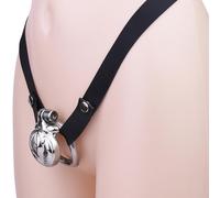 Hdynasty Jaula de Entrenamiento de Fuerza de Labios simulada de Acero Inoxidable metálico Antideslizante para Hombres (Negro, 55mm)