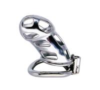 Hdynasty Jaula de musculación de Acero Inoxidable, Ligera, Hueca y Transpirable para Hombres (L, 55mm)