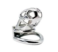 Hdynasty Jaula de musculación de Acero Inoxidable, Ligera, Hueca y Transpirable para Hombres (S, 40mm)