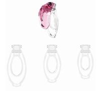 Hdynasty Jaula de Protección Invisible para Hombres con 3 Clips de Soporte Curvos (Rosa Transparente)