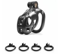Hdynasty Jaula ortopédica esquelética Transpirable específica para Hombre con 4 mosquetones fijos (42mm/45mm/48mm/52mm) (Anneaux en ARC, Tight)