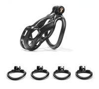 Hdynasty Jaula ortopédica esquelética Transpirable específica para Hombre con 4 mosquetones fijos (42mm/45mm/48mm/52mm) (Anneaux en ARC, Sung)