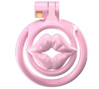 Hdynasty Mini Jaula Convexa de Resina, Ligera, con 5 Anillos de retención (Anillos en Arco, WX-3P)