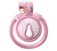 Hdynasty Mini Jaula Convexa de Resina, Ligera, con 5 Anillos de retención (Anillos Planos, CX-1P)