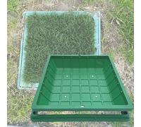 HDYZJQ Tapa para arqueta Tapa Y Marco Invisibles para Alcantarillado, Tapa De Inspección Oculta/Cubiertas Decorativas para Tanque Séptico, Cubierta De Pozo De Sumidero para Entrada(WxL - 80x80cm)