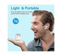 HE-080 Ultra-light Earbud Bluetooth 5.3 True Wireless Touch Control Hifi Sound Musical Headphones