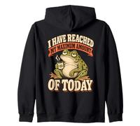 He Alcanzado Mi Cantidad Máxima De Hoy, Toad Sudadera con Capucha