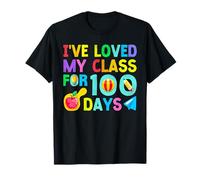 He Amado mi Clase para 100 días de Escuela Maestra de 100 días Camiseta
