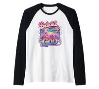 He aquí el Cordero de Dios Camiseta Manga Raglan