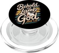 He aquí el Cordero de Dios Juan 1:29 PopSockets PopGrip para MagSafe