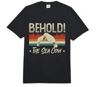 He aquí la Vaca Marina ama los Animales Marinos mamíferos Marinos Dugong Comfort Colors Adult Heavyweight T-Shirt