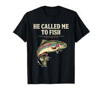 He Called Me To Fish Christian Fisherman Faith Camiseta