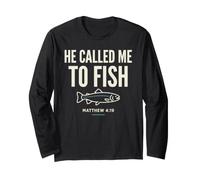 He Called Me to Fish Faith Bass Fishing Christian Matthew Manga Larga