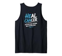 He Can Heal Cancer Prostate Cancer God Christian Bible Verse Camiseta sin Mangas