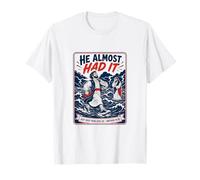 He Casi Had It Just Keep Your Eyes Up Verso Camiseta