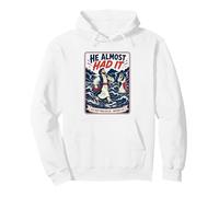 He Casi Had It Just Keep Your Eyes Up Verso Sudadera con Capucha