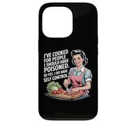He cocinado para personas que debería haber envenenado, así que sí lo hago Carcasa para iPhone 13 Pro