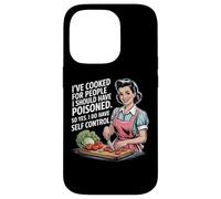 He cocinado para personas que debería haber envenenado, así que sí lo hago Carcasa para iPhone 14 Pro