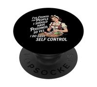 He cocinado para personas que debería haber envenenado, así que sí lo hago PopSockets PopGrip Adhesivo