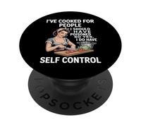 He cocinado para personas que debería haber envenenado, así que sí lo hago PopSockets PopGrip Adhesivo