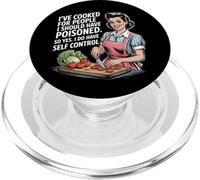 He cocinado para personas que debería haber envenenado, así que sí lo hago PopSockets PopGrip para MagSafe