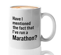He Corrido Un Maratón - Dato Curioso Para Los Corredores De Maratón De Running Buddy Trail Taza Cerámica Taza De Café Con Asa Tazas Para Amigo Cacao Leche 330Ml