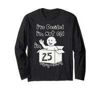 He decidido Que no Soy Viejo 25 Plus Envío y manejo Manga Larga