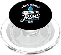 He decidido Seguir a Jesús Camisa 2025 bautizado PopSockets PopGrip para MagSafe