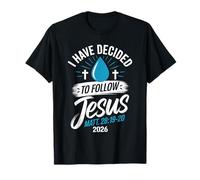 He decidido Seguir a Jesús Camisa 2026 bautizado Camiseta
