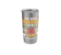 He estado casado por 36 años Nada me asusta 1990 2026 Vaso térmico de acero inoxidable de doble pared