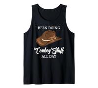 He Estado Haciendo Cosas de Vaquero Todo el día Vaquero Divertido Camiseta sin Mangas