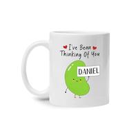 He Estado Pensando En Ti Tazón Graciosa Tazas Té Novedad Tazón De Café Regalos Novedosos Para Novios Oficina Navidad 330Ml