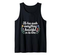 He Has Made Everything Beautiful In Its Time - Camiseta sin Mangas