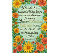 "He Inclined His Ear" Prayer Journal with Coloring Pages: Scripture Verses & Creative Bible-Inspired Designs for Stress Relief, Mindfulness & Spiritual Growth