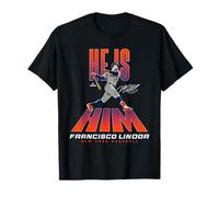 He is Him Francisco Lindor New York Baseball MLBPA Camiseta