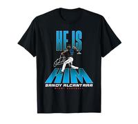 He is Him Sandy Alcantara Miami Baseball MLBPA Camiseta