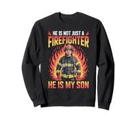 He Is My Son Bombero Proud Parent Hero Bombero Sudadera