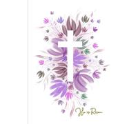 He is risen Christian Easter notebook