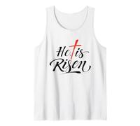 He Is Risen | Easter Jesus Camiseta sin Mangas