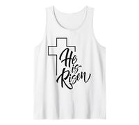He Is Risen | Easter Jesus Camiseta sin Mangas