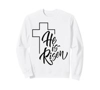 He Is Risen | Easter Jesus Sudadera
