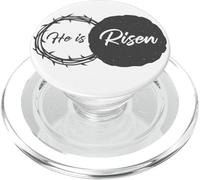 He is Risen - Jesus Christ Resurrection Easter & Passover PopSockets PopGrip para MagSafe