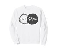 He is Risen - Jesus Christ Resurrection Easter & Passover Sudadera