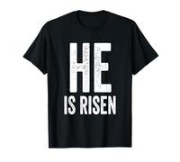 He Is Risen Shirt Christians Happy Easter Camiseta
