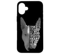 He Is Your Friend Your Partner Your Dog Bull Terrier Bully Carcasa para iPhone 16 Plus