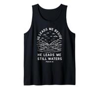 He Leads Me Beside Still Waters Camiseta sin Mangas